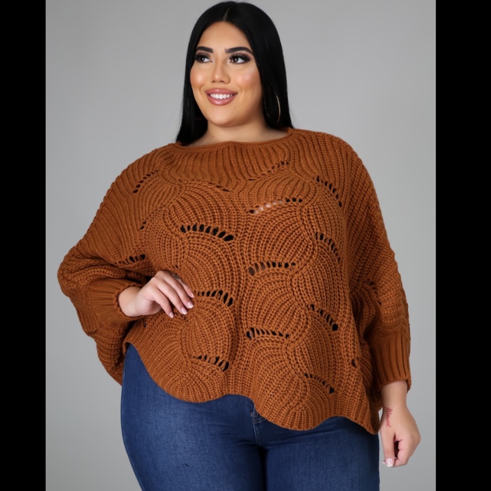 Cozy Morning Sweater- Camel